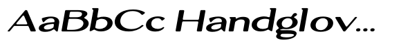 Rodhetty Soft Contrast ExtraExpanded Italic image