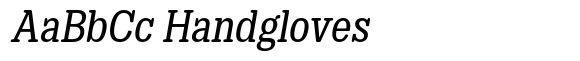 Dean Soft Slab Condensed Regular Italic image