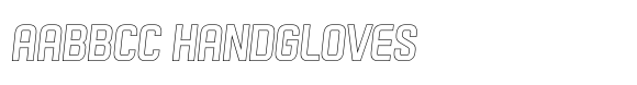 Hurdle Outline Italic image