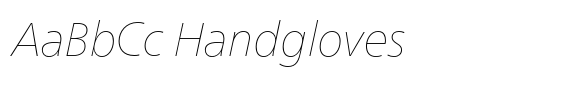 Neue Frutiger Hebrew UltraLight Italic image