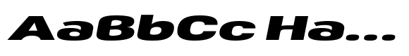 Kulutu Alt Bold UltraWide Italic image