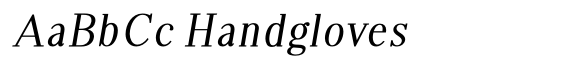 Brastine Contrast Light Semi Condensed Italic image