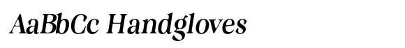 Quirlone Soft Medium Condensed Italic image