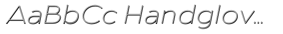 Aukim II Shadow Thin Wide Italic image