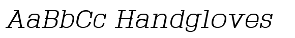 Montrex Slab Light Semi Expanded Italic image