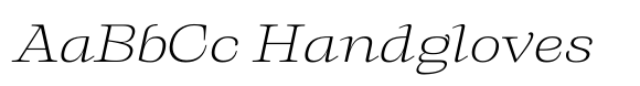 Binetra ExtraLight Italic image