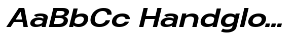 Spatial Logic SemiBold Expanded Italic image