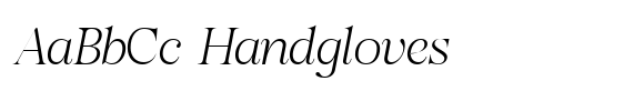 Romellis Extra Light Italic image