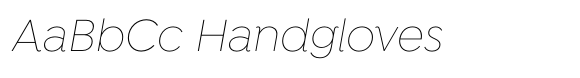 Isidora Thin Italic image