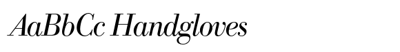Bodoni No 1 SH Light Italic image