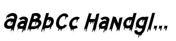 Spooktober Italic image