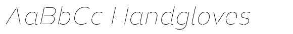 Prathabsorn Thin Italic font sample