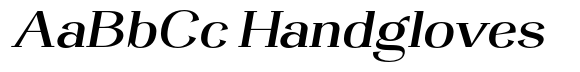 Adhesian Semi Bold Expanded Slanted image