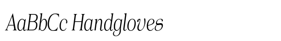 Norche Light Condensed Italic image