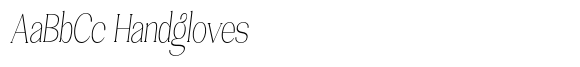 Safieka Grillex Extra Light Condensed Italic image