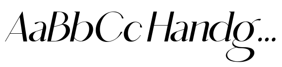 Amelaryas Italic image