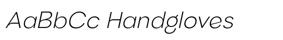 Bigota Extra Light Italic image