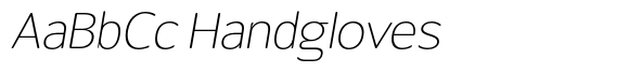 Chatwin Rounded Thin Semi Expanded Italic image