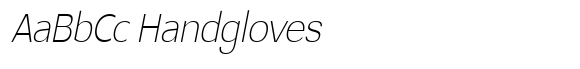 Glorytalk Sans ExtraLight SemiCondensed Italic image