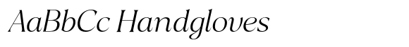 Blacklist Extra Light Italic font sample