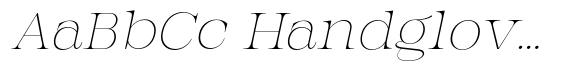 Bravellion Thin Expanded Italic image
