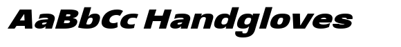 Glorytalk Sans Soft Black Italic Semi Expanded image