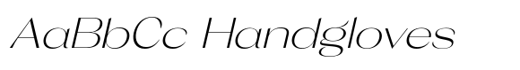 Orelo Text Extended Light Italic image
