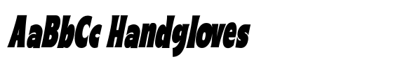 Brundox Extra Condensed Slanted image