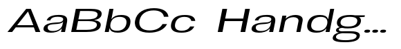 Gergoria Sans ExtraExpanded Italic image