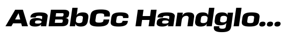 HD Corbit Semi Expanded Bold Italic image
