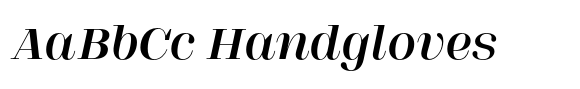 DT Augustina Display Italic font sample