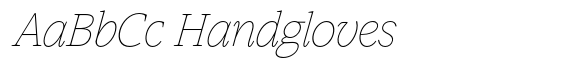 Slingora Thin Condensed Italic image