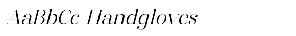 Harfine Italic image