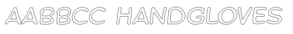 Comicode Wax Outline Italic image