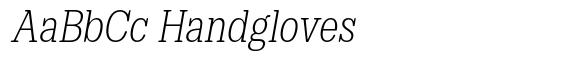 Dean Soft Slab Condensed Extra Light Italic image
