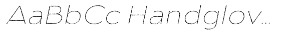 Aukim II Distort Thin Wide Italic image