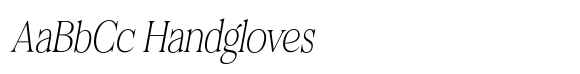 Felgiora Thin Italic Condensed image