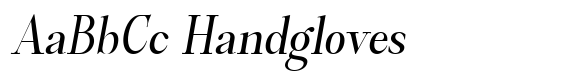 Castlon Medium Condensed Slanted image
