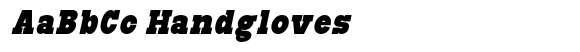 Aristone Slab Black Extra Condensed Italic image