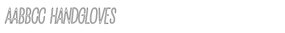 Penjoy Rough Outline Italic image