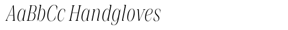 Rigeras Extra Light Sr25 Italic Condensed image