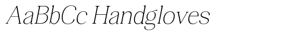 Gofaline Thin Italic image
