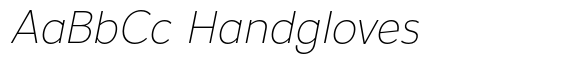 Calvin Extra Light Italic image