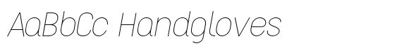 Tremendo Svelte Hairline Italic image
