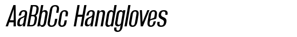 Grivon Medium Slanted Condensed image