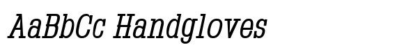 Montrex Slab Condensed Italic image