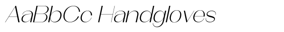 Modernity Thin Expanded Italic image