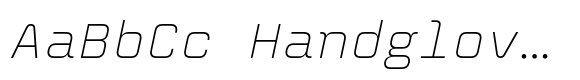 OT Orthant Thin Italic image