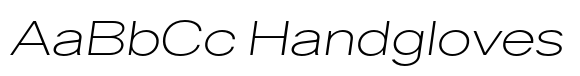 Helonik Extended Extra Light Italic image