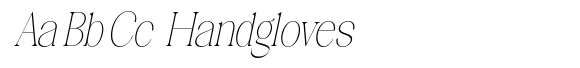 Celima Thin Extra Condensed Slanted image